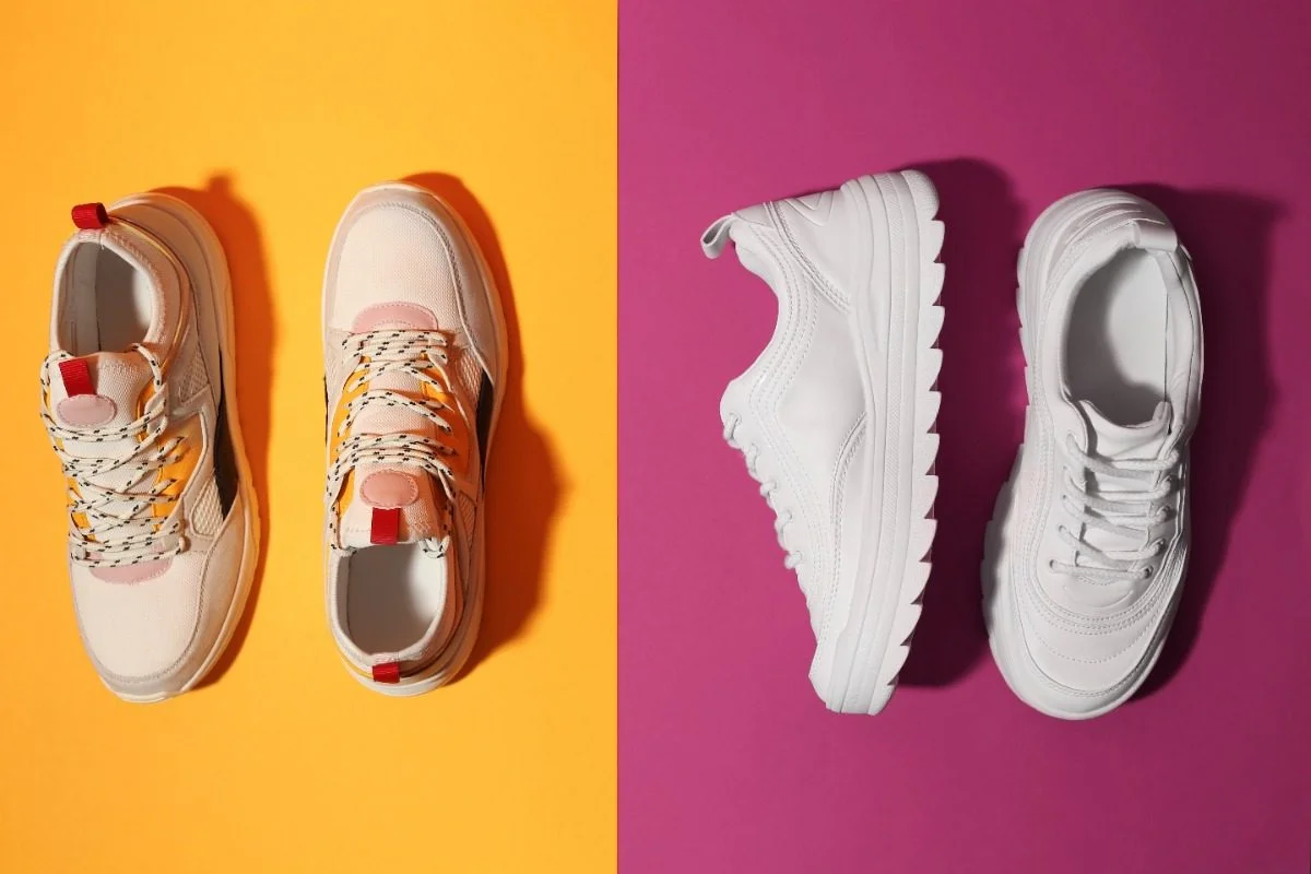 Colorful authentic sneakers