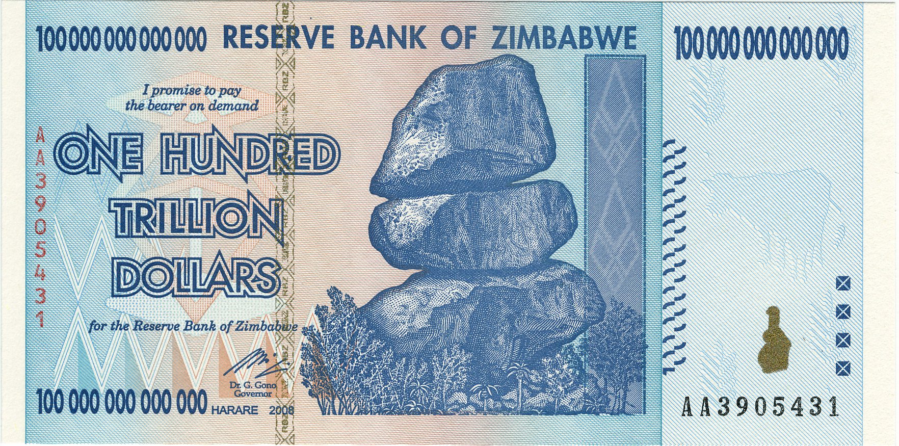 Zimbabwean banknote