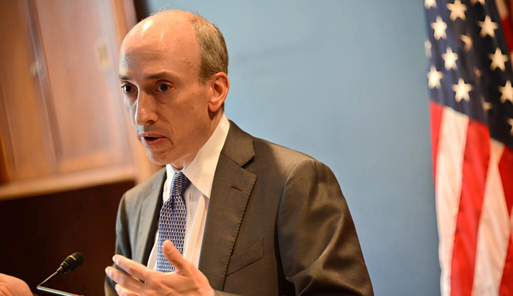 Gary Gensler. Chairman of the SEC.