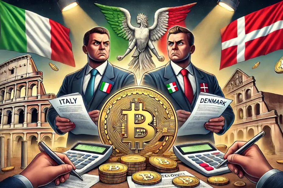 Italy & Denmark: Crypto Tax Hikes