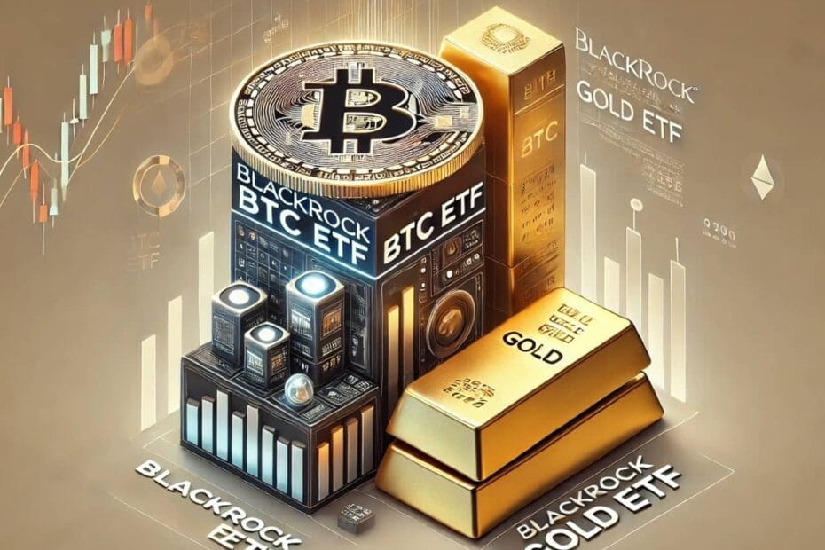 BlackRock's BTC ETF Larger than Gold ETF