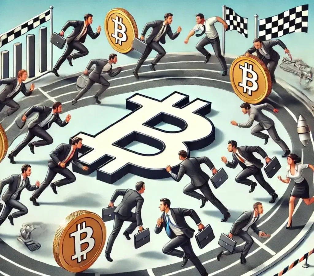 The Corporate Race to Bitcoin
