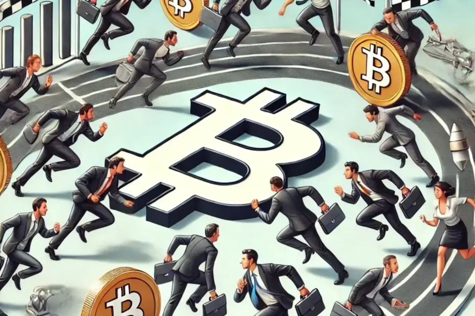 The Corporate Race to Bitcoin
